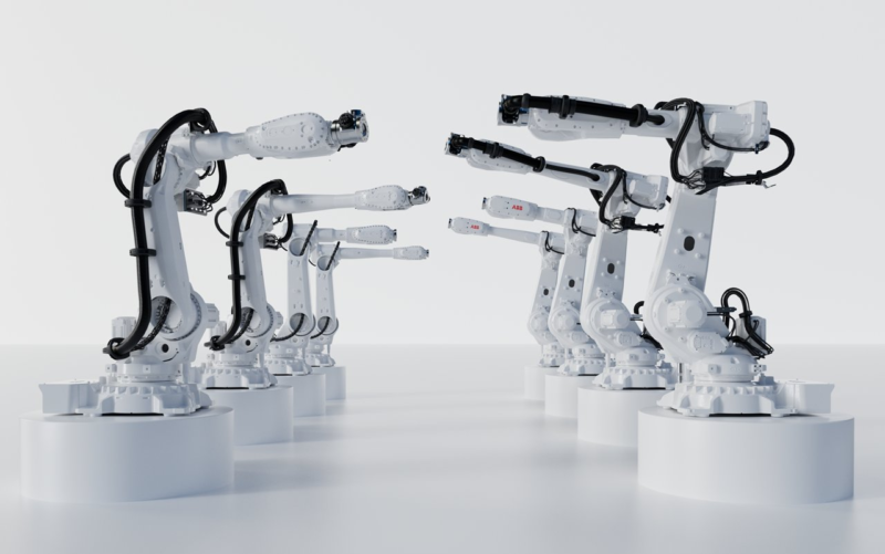 lakovací robot ABB