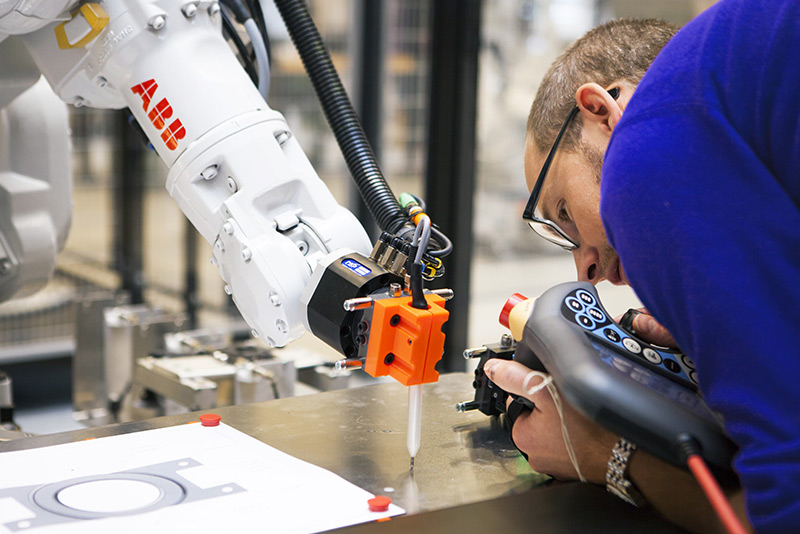 robot pneumaticky system